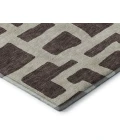 Addison Mayfield Brown AMF903 - 8ft. Round Rug
