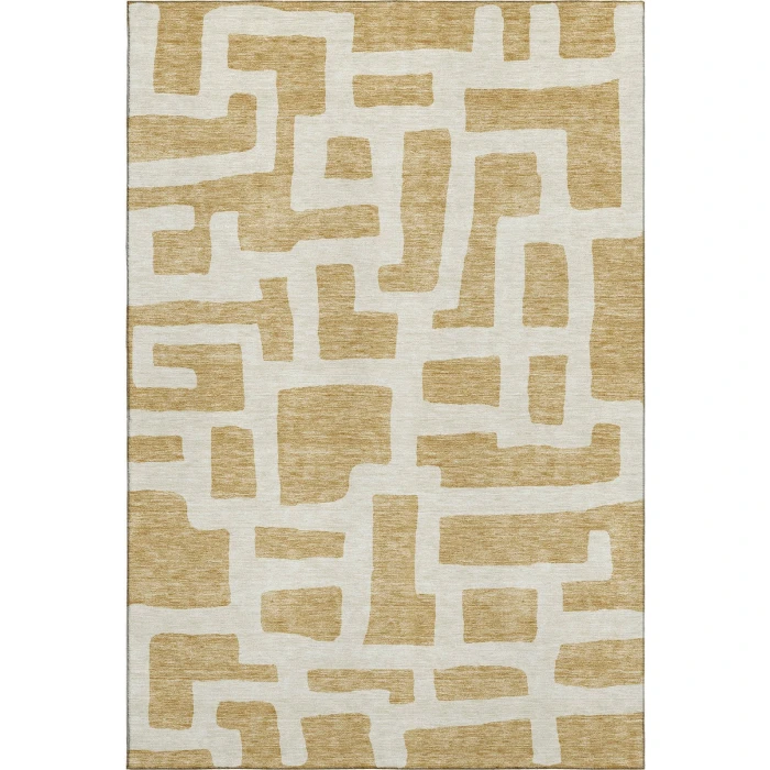 Addison Mayfield Gold AMF903 9ft. x 12ft. Rect. Rug