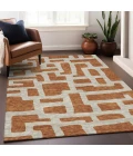 Addison Mayfield Orange AMF903 8ft. x 10ft. Rect. Rug