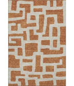 Addison Mayfield Orange AMF903 9ft. x 12ft. Rect. Rug