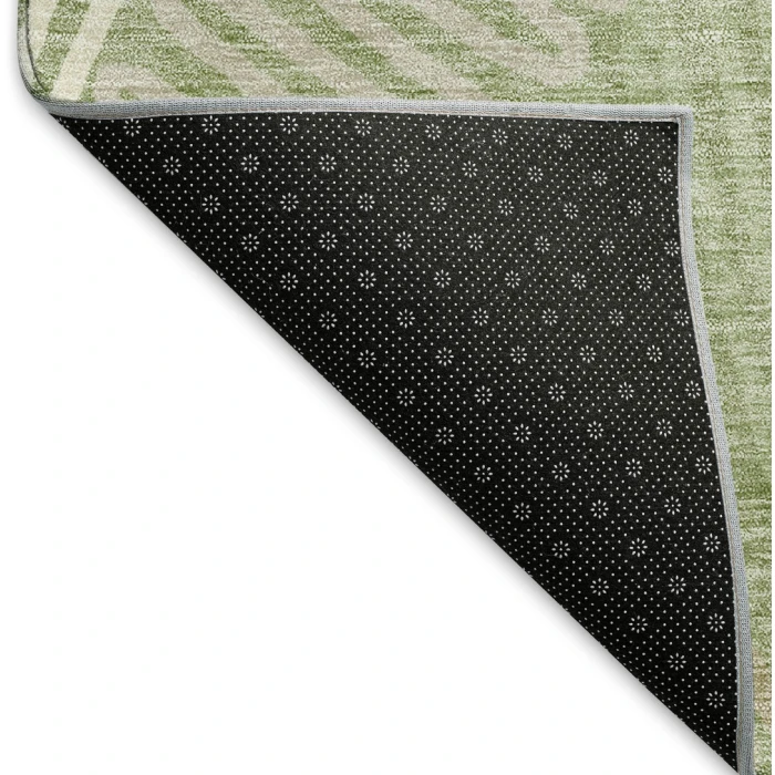 Addison Mayfield Green AMF904 - 8ft. Round Rug