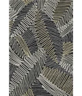Addison Mayfield Black AMF904 - 8ft. Round Rug