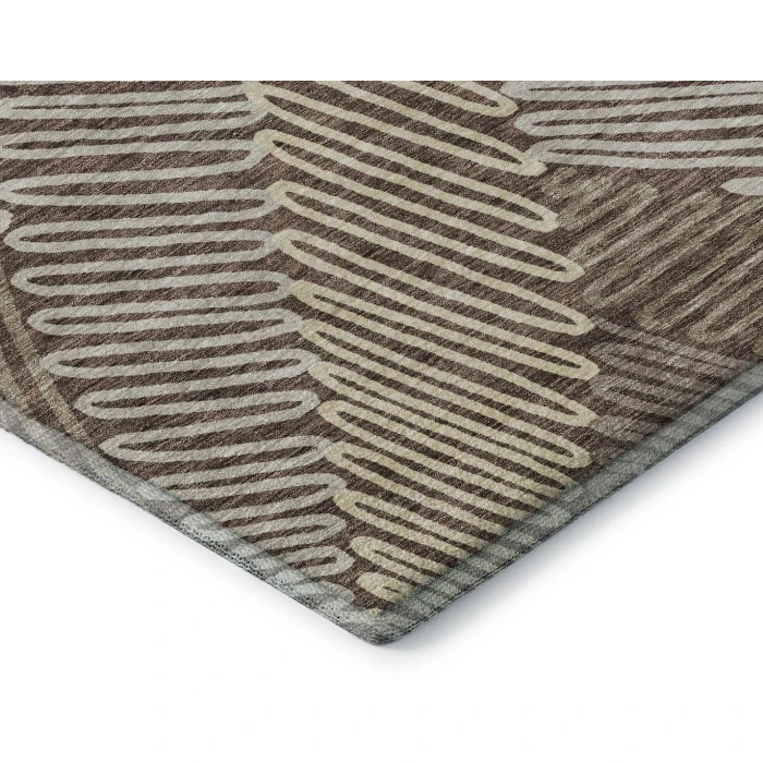 Addison Mayfield Brown AMF904 2ft. 3in. x 7ft. 6in. Rect. Rug