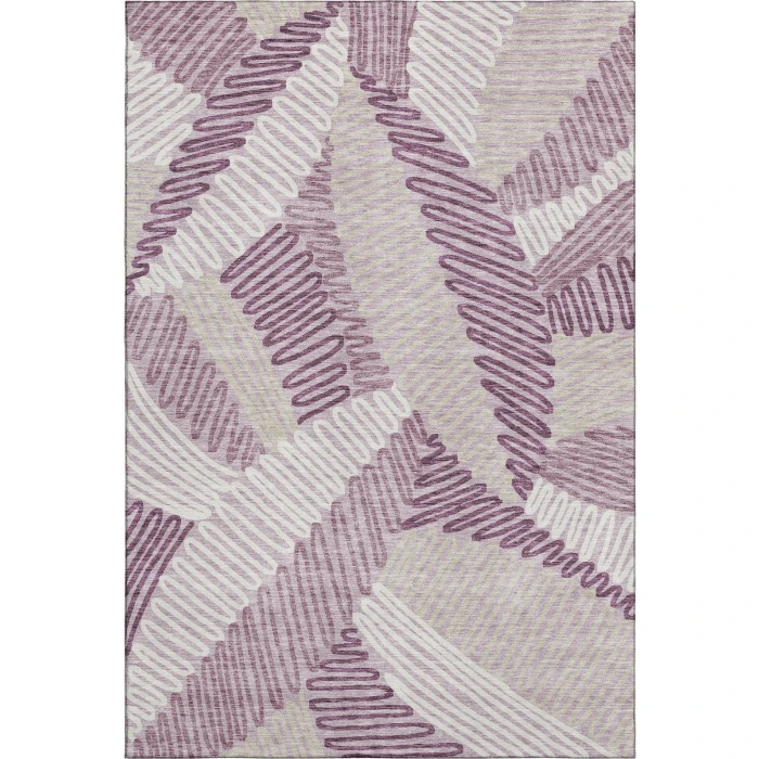 Addison Mayfield Purple AMF904 2ft. 3in. x 7ft. 6in. Rect. Rug