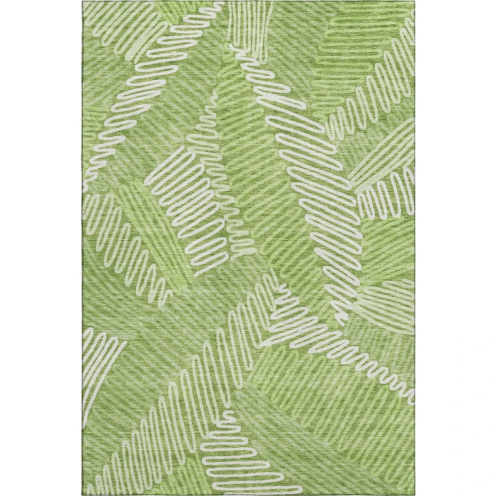 Addison Mayfield Green AMF904 2ft. 3in. x 7ft. 6in. Rect. Rug