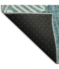 Addison Mayfield Teal AMF904 9ft. x 12ft. Rect. Rug