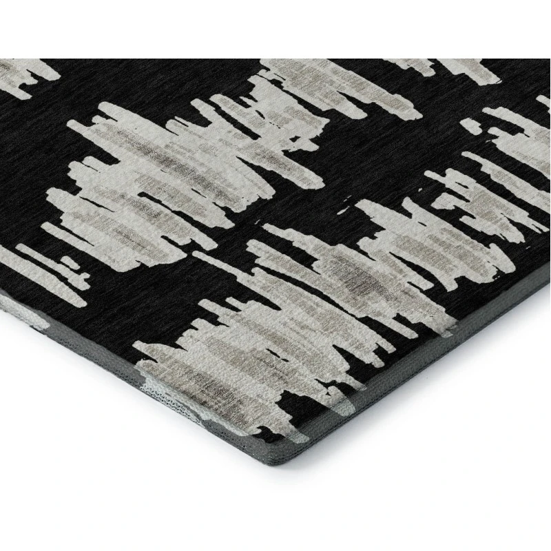 Addison Mayfield Black AMF905 2ft. 3in. x 7ft. 6in. Rect. Rug
