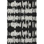 Addison Mayfield Black AMF905 9ft. x 12ft. Rect. Rug
