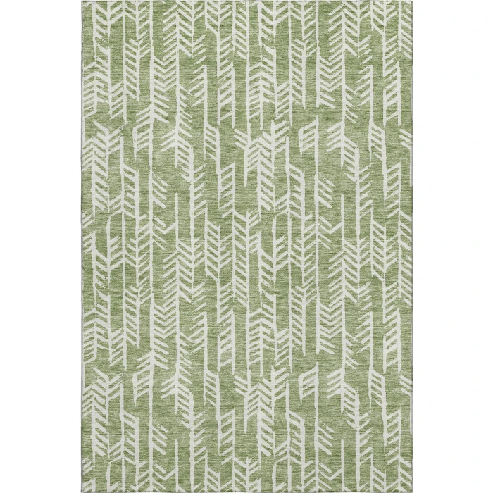 Addison Mayfield Green AMF906 2ft. 3in. x 7ft. 6in. Rect. Rug