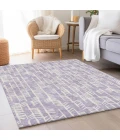 Addison Mayfield Purple AMF906 2ft. 3in. x 7ft. 6in. Rect. Rug