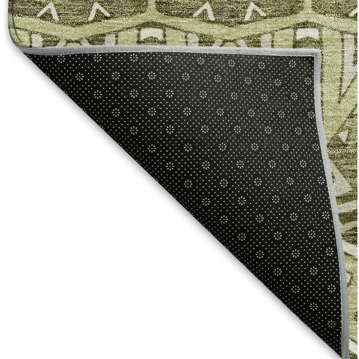 Addison Mayfield Green AMF909 - 8ft. Round Rug