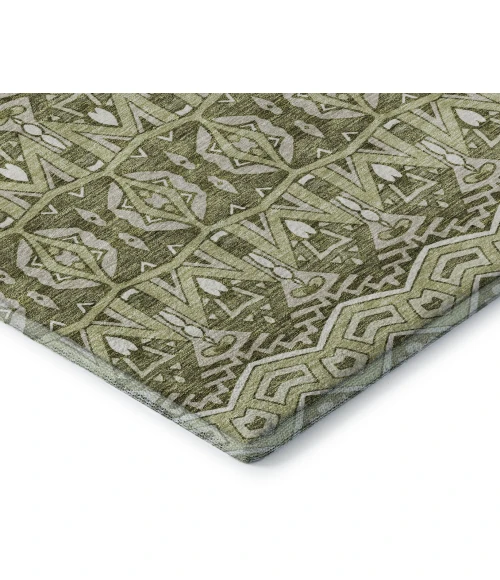 Addison Mayfield Green AMF909 2ft. 3in. x 7ft. 6in. Rect. Rug