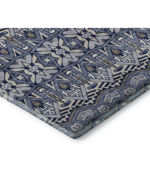 Addison Mayfield Blue AMF909 9ft. x 12ft. Rect. Rug