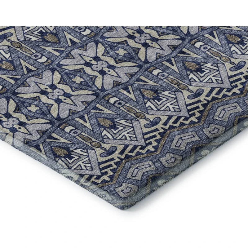 Addison Mayfield Blue AMF909 9ft. x 12ft. Rect. Rug