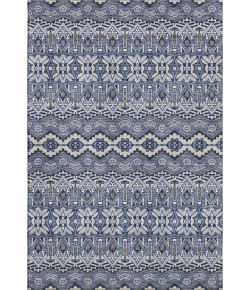 Addison Mayfield Blue AMF909 9ft. x 12ft. Rect. Rug