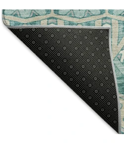 Addison Mayfield Teal AMF909 2ft. 3in. x 7ft. 6in. Rect. Rug