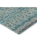 Addison Mayfield Teal AMF909 2ft. 3in. x 7ft. 6in. Rect. Rug