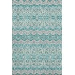 Addison Mayfield Teal AMF909 2ft. 3in. x 7ft. 6in. Rect. Rug