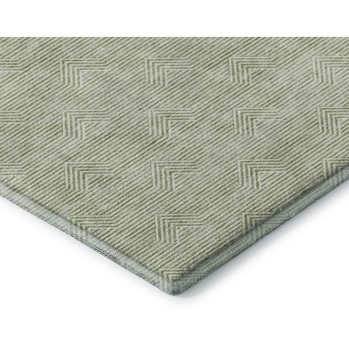 Addison Mayfield Green AMF910 2ft. 3in. x 7ft. 6in. Rect. Rug