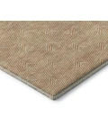 Addison Mayfield Orange AMF910 - 8ft. Round Rug