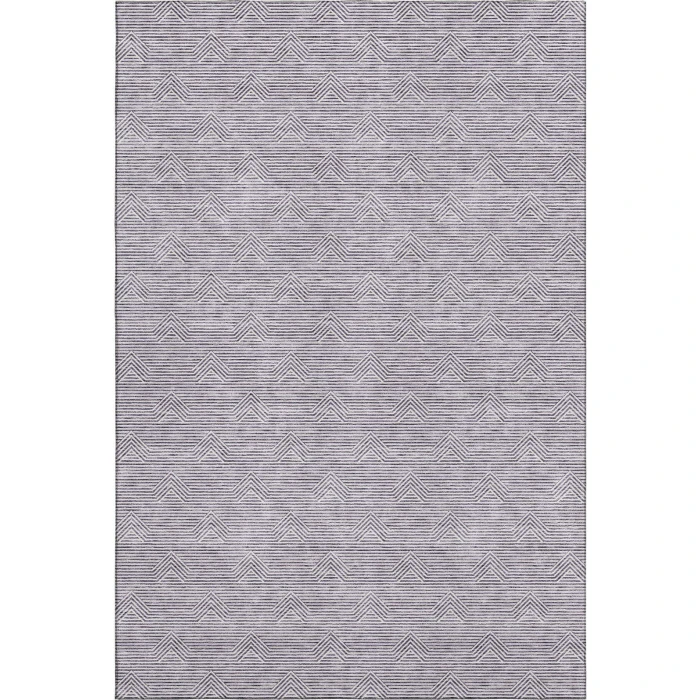 Addison Mayfield Purple AMF910 - 8ft. Round Rug