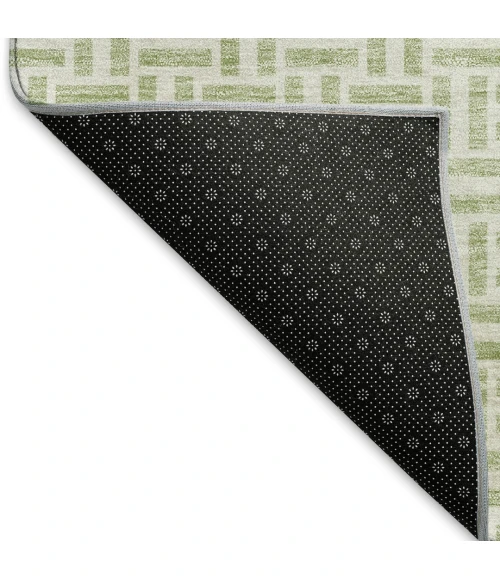 Addison Mayfield Green AMF911 - 8ft. Round Rug