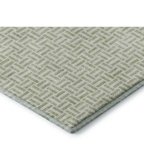 Addison Mayfield Green AMF911 - 8ft. Round Rug