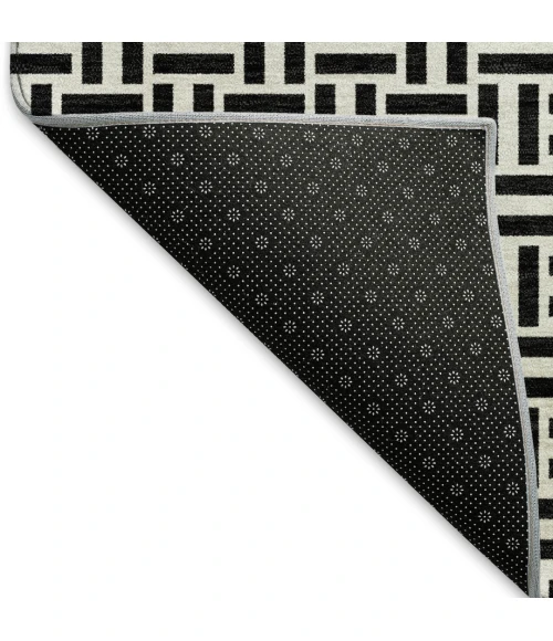 Addison Mayfield Black AMF911 2ft. 3in. x 7ft. 6in. Rect. Rug