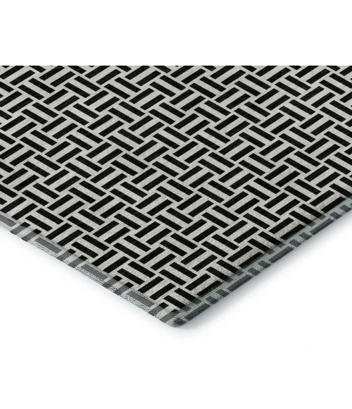 Addison Mayfield Black AMF911 2ft. 3in. x 7ft. 6in. Rect. Rug