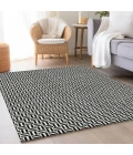 Addison Mayfield Black AMF911 2ft. 3in. x 7ft. 6in. Rect. Rug