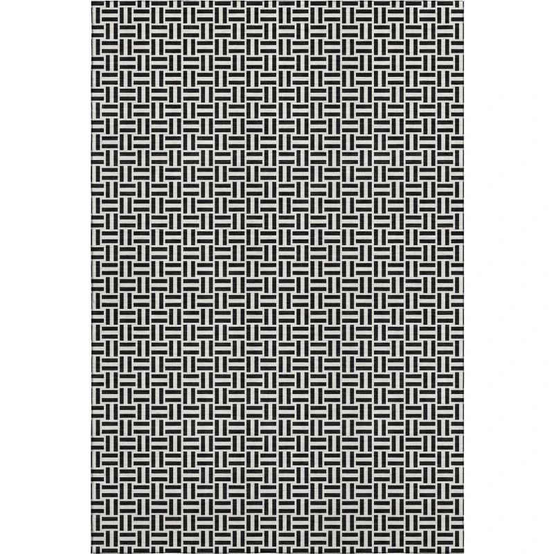 Addison Mayfield Black AMF911 9ft. x 12ft. Rect. Rug