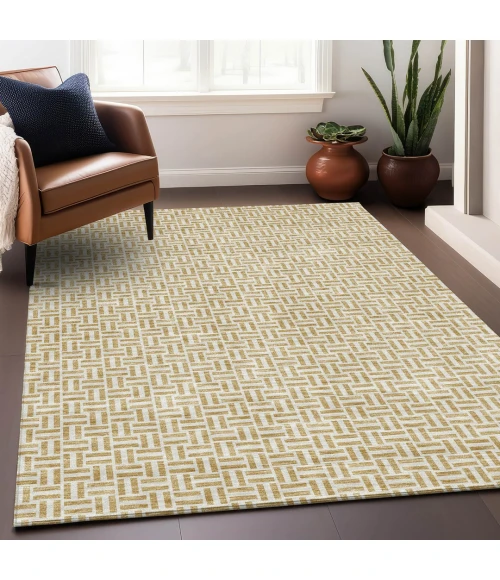 Addison Mayfield Gold AMF911 9ft. x 12ft. Rect. Rug