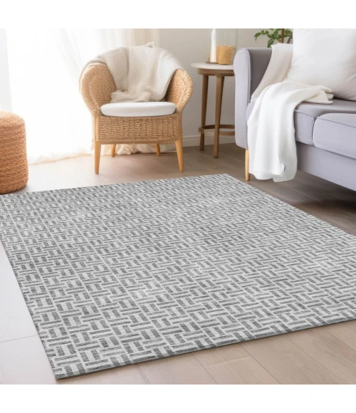 Addison Mayfield Gray AMF911 2ft. 3in. x 7ft. 6in. Rect. Rug