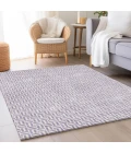 Addison Mayfield Purple AMF911 - 8ft. Round Rug