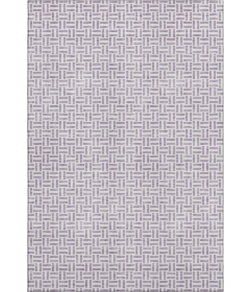 Addison Mayfield Purple AMF911 - 8ft. Round Rug
