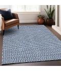 Addison Mayfield Blue AMF911 2ft. 3in. x 7ft. 6in. Rect. Rug