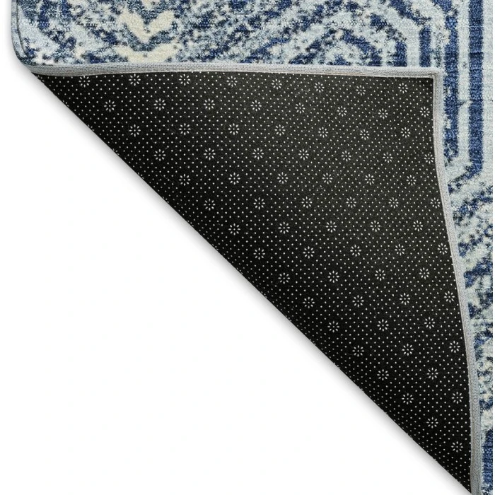 Addison Mayfield Blue AMF912 - 8ft. Round Rug