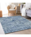 Addison Mayfield Blue AMF912 9ft. x 12ft. Rect. Rug