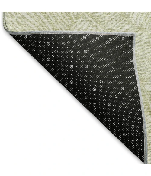 Addison Mayfield Green AMF913 - 8ft. Round Rug