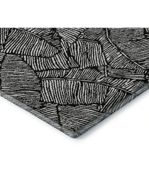 Addison Mayfield Black AMF913 - 8ft. Round Rug