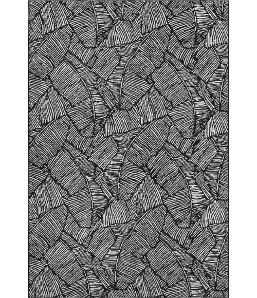 Addison Mayfield Black AMF913 - 8ft. Round Rug
