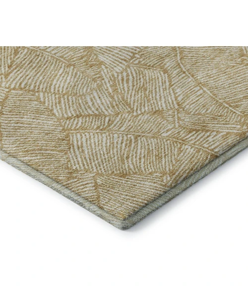 Addison Mayfield Gold AMF913 - 8ft. Round Rug