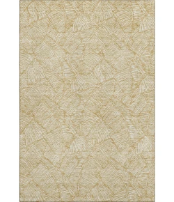 Addison Mayfield Gold AMF913 - 8ft. Round Rug