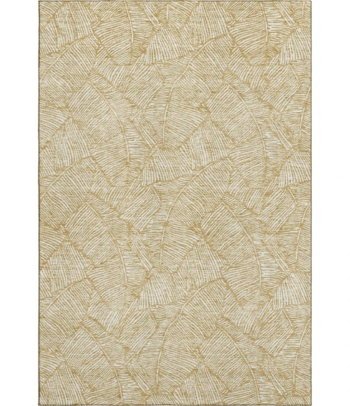Addison Mayfield Gold AMF913 - 8ft. Round Rug
