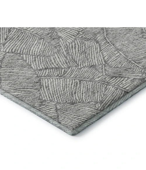 Addison Mayfield Gray AMF913 - 8ft. Round Rug