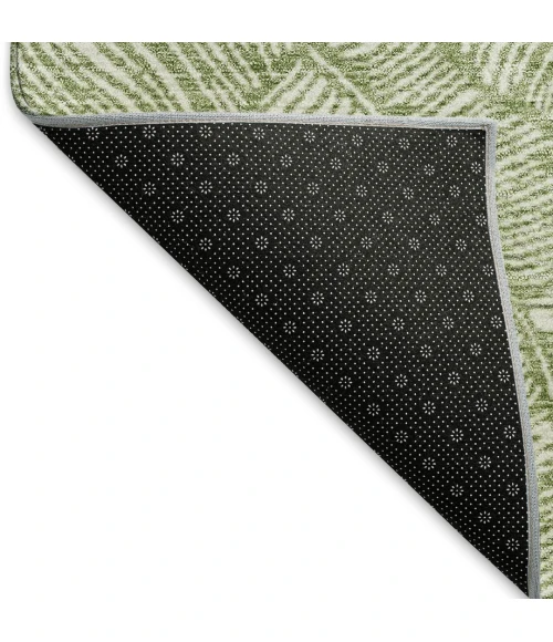 Addison Mayfield Green AMF913 - 8ft. Round Rug