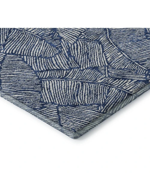 Addison Mayfield Blue AMF913 - 8ft. Round Rug