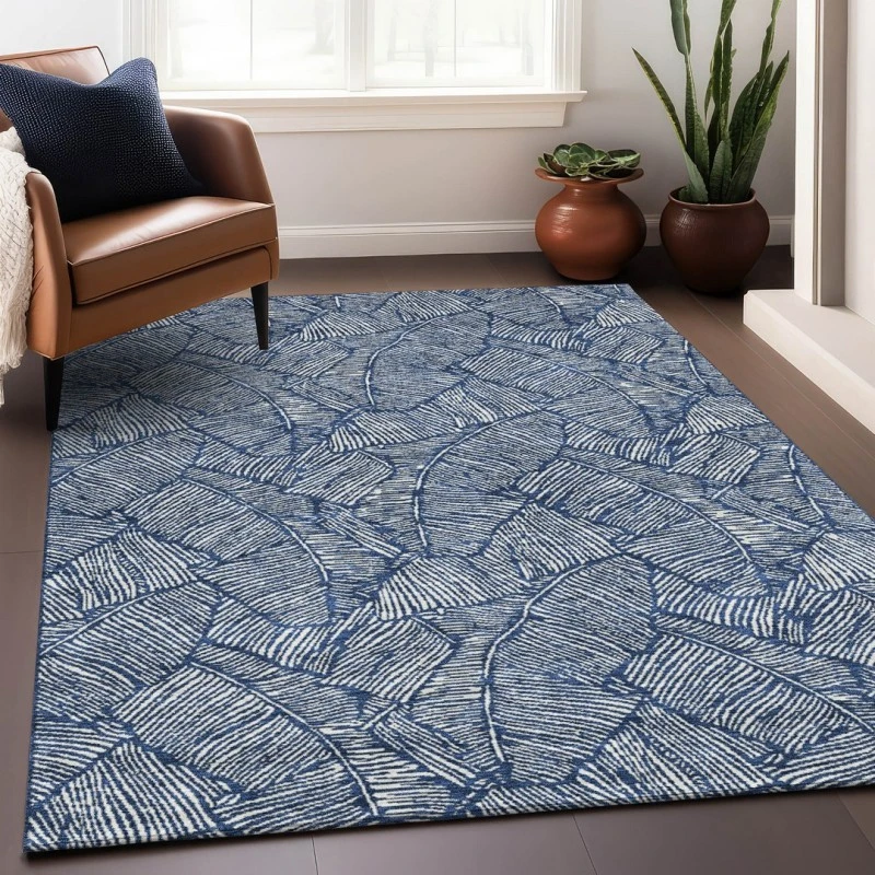Addison Mayfield Blue AMF913 9ft. x 12ft. Rect. Rug