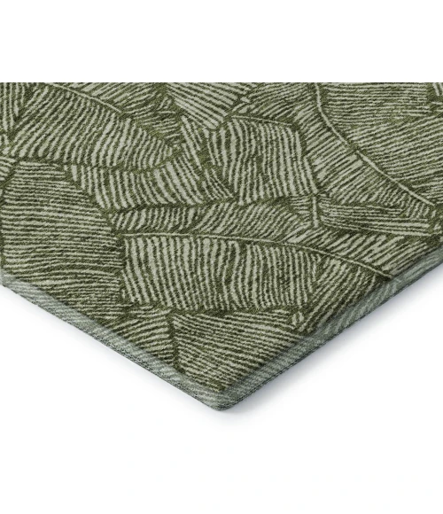 Addison Mayfield Green AMF913 - 8ft. Round Rug