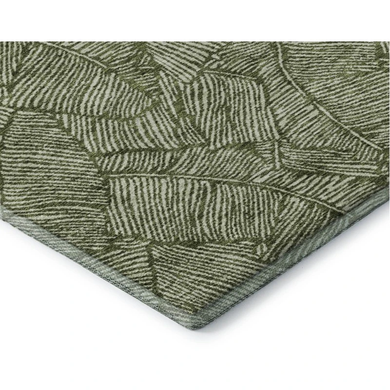 Addison Mayfield Green AMF913 2ft. 3in. x 7ft. 6in. Rect. Rug